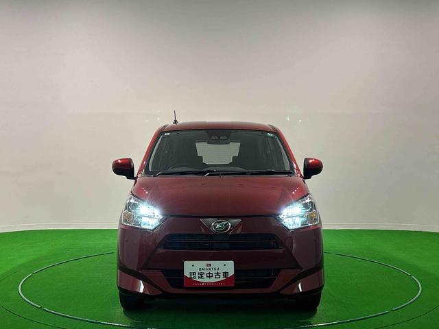 ミライースＸ　ＳＡIIIＬＥＤヘッドランプ　セキュリティアラーム　コーナーセンサー　１４インチフルホイールキャップ　キーレスエントリー　電動格納式ドアミラー　ショツピングフック　マニュアルエアコン（広島県）の中古車