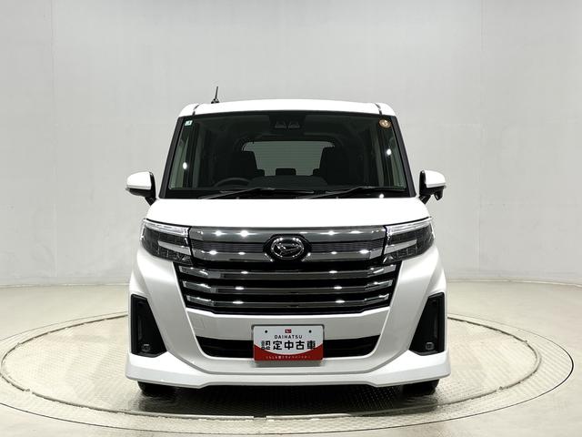 トールカスタムＧＬＥＤヘッドランプ・フォグランプ　　アルミホイール　オートライト　プッシュボタンスタート　クルーズコントロール　　コーナーセンサー　パワースライドドア　キーフリーシステム（広島県）の中古車