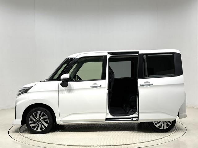 トールカスタムＧＬＥＤヘッドランプ・フォグランプ　　アルミホイール　オートライト　プッシュボタンスタート　クルーズコントロール　　コーナーセンサー　パワースライドドア　キーフリーシステム（広島県）の中古車