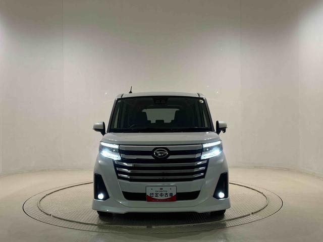 トールカスタムＧＬＥＤヘッドランプ・フォグランプ　　アルミホイール　オートライト　プッシュボタンスタート　クルーズコントロール　　コーナーセンサー　パワースライドドア　キーフリーシステム（広島県）の中古車