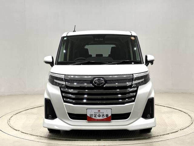 トールカスタムＧ　９インチディスプレイオーディオ　キーフリーバックモニター　電動パーキングブレーキ　後席両側パワースライドドア　オートライト　ＬＥＤヘッドライト・フォグランプ　純正アルミホイール　アイドリングストップ機能（広島県）の中古車