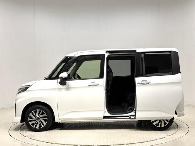 トールカスタムＧ　９インチディスプレイオーディオ　キーフリーバックモニター　電動パーキングブレーキ　後席両側パワースライドドア　オートライト　ＬＥＤヘッドライト・フォグランプ　純正アルミホイール　アイドリングストップ機能（広島県）の中古車