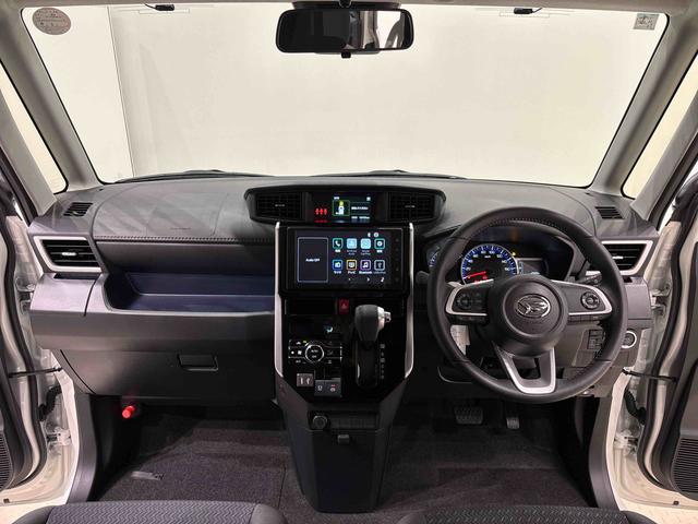 トールカスタムＧ　９インチディスプレイオーディオ　キーフリーバックモニター　電動パーキングブレーキ　後席両側パワースライドドア　オートライト　ＬＥＤヘッドライト・フォグランプ　純正アルミホイール　アイドリングストップ機能（広島県）の中古車