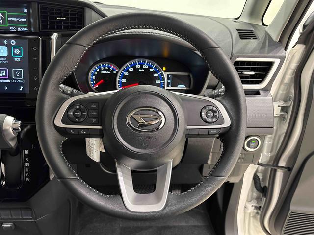 トールカスタムＧ　９インチディスプレイオーディオ　キーフリーバックモニター　電動パーキングブレーキ　後席両側パワースライドドア　オートライト　ＬＥＤヘッドライト・フォグランプ　純正アルミホイール　アイドリングストップ機能（広島県）の中古車