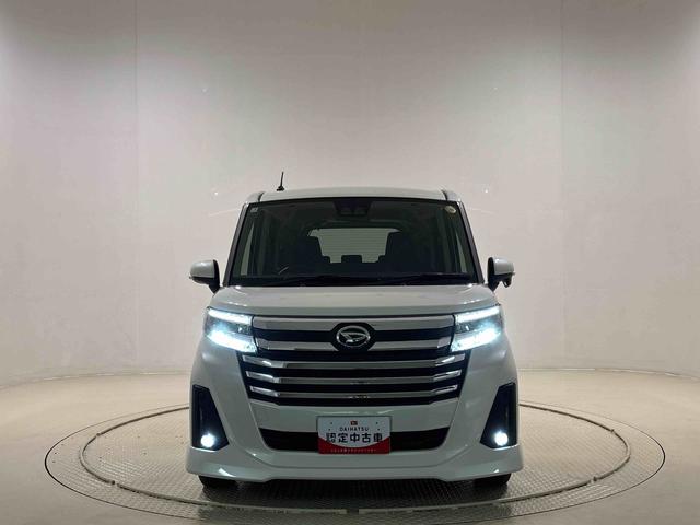 トールカスタムＧ　９インチディスプレイオーディオ　キーフリーバックモニター　電動パーキングブレーキ　後席両側パワースライドドア　オートライト　ＬＥＤヘッドライト・フォグランプ　純正アルミホイール　アイドリングストップ機能（広島県）の中古車