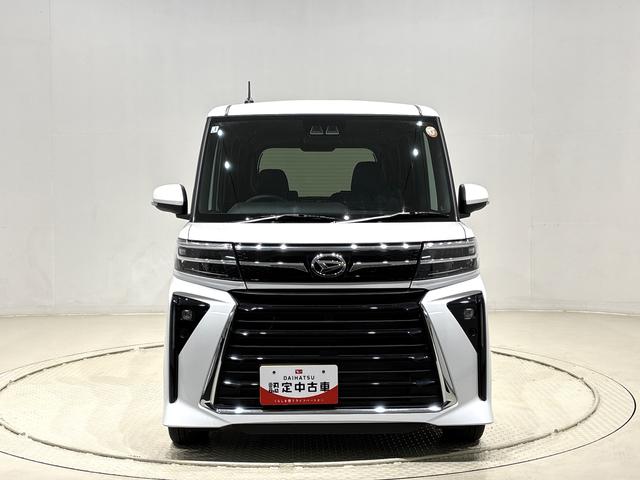 タントカスタムＲＳ　バックモニター対応　電動パーキングブレーキＬＥＤオートライト　パワースライドドアウェルカムオープン機能　オート電動格納式ドアミラー　助手席ロングスライド　助手席イージークローザー　アルミホイール　キーフリーシステム（広島県）の中古車