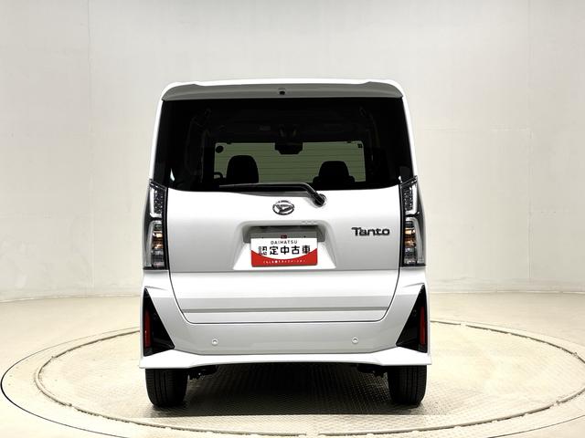 タントカスタムＲＳ　バックモニター対応　電動パーキングブレーキＬＥＤオートライト　パワースライドドアウェルカムオープン機能　オート電動格納式ドアミラー　助手席ロングスライド　助手席イージークローザー　アルミホイール　キーフリーシステム（広島県）の中古車