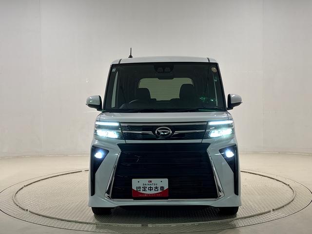 タントカスタムＲＳ　バックモニター対応　電動パーキングブレーキＬＥＤオートライト　パワースライドドアウェルカムオープン機能　オート電動格納式ドアミラー　助手席ロングスライド　助手席イージークローザー　アルミホイール　キーフリーシステム（広島県）の中古車