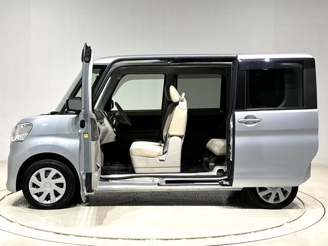 タントＸ　ＳＡ　純正ナビゲーション　オートライト　キーフリー両側スライド片側電動スライドドア　運転席シートリフター　チルトステアリング　格納式リヤドアサンシェード（広島県）の中古車