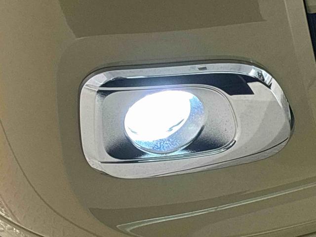 ムーヴキャンバスセオリーＧ　バックモニター対応　電動パーキングブレーキＬＥＤオートライト・フォグランプ　電動パーキングブレーキ　プッシュボタンスタート　セキュリティアラーム　バックカメラ　両側パワースライドドアウエルカムオープン機能　オート電動格納式ドアミラー（広島県）の中古車