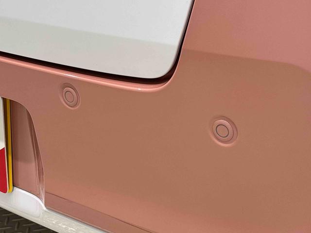 ムーヴキャンバスストライプスＧ　バックモニター対応　電動パーキングブレーキＬＥＤオートライト・フォグランプ　電動パーキングブレーキ　プッシュボタンスタート　セキュリティアラーム　バックカメラ　両側パワースライドドアウエルカムオープン機能　オート電動格納式ドアミラー（広島県）の中古車