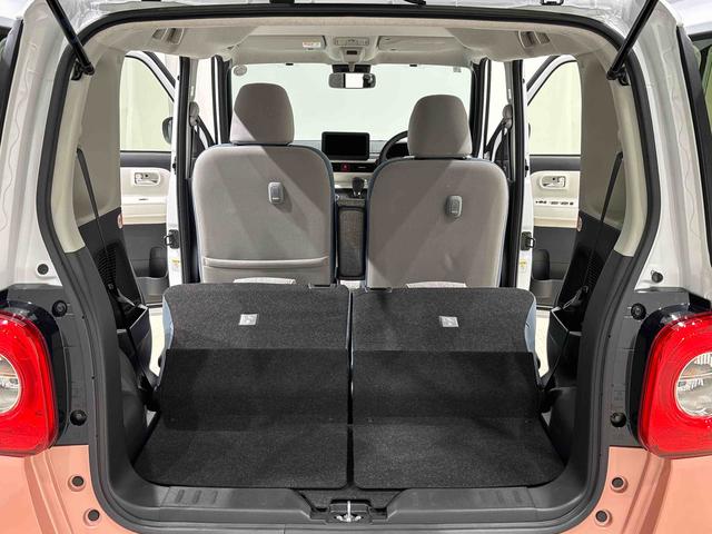 ムーヴキャンバスストライプスＧ　バックモニター対応　電動パーキングブレーキＬＥＤオートライト・フォグランプ　電動パーキングブレーキ　プッシュボタンスタート　セキュリティアラーム　バックカメラ　両側パワースライドドアウエルカムオープン機能　オート電動格納式ドアミラー（広島県）の中古車