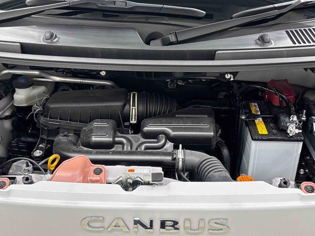 ムーヴキャンバスストライプスＧ　バックモニター対応　電動パーキングブレーキＬＥＤオートライト・フォグランプ　電動パーキングブレーキ　プッシュボタンスタート　セキュリティアラーム　バックカメラ　両側パワースライドドアウエルカムオープン機能　オート電動格納式ドアミラー（広島県）の中古車