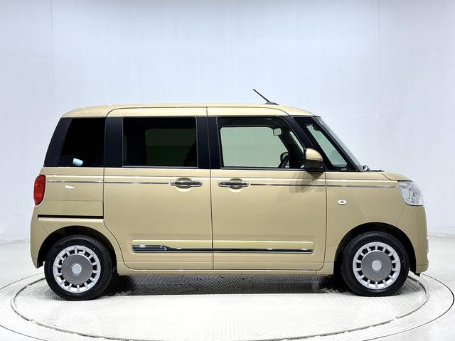 ムーヴキャンバスセオリーGLEDオートライト・フォグランプ 電動パーキングブレーキ プッシュボタンスタート セキュリティアラーム バックカメラ 両側パワースライドドアウエルカムオープン機能 オート電動格納式ドアミラー(広島県)の中古車