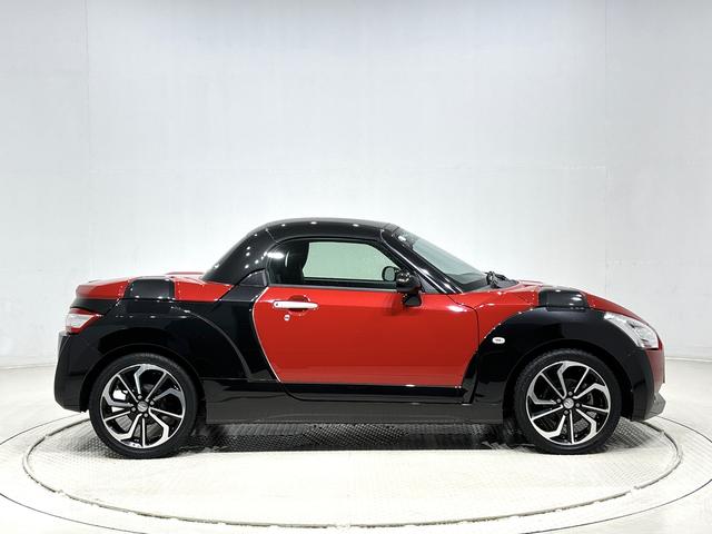 コペンエクスプレイナビ バックカメラ ドラレコ ETC 電動開閉式ルーフ LEDヘッドランプ フォグランプ 16インチタイヤ&アルミホイール プッシュボタンスタート セキュリティアラーム(広島県)の中古車