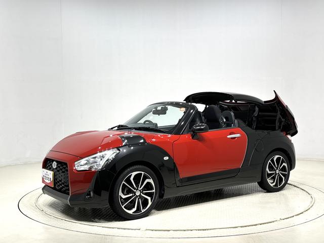 コペンエクスプレイナビ バックカメラ ドラレコ ETC 電動開閉式ルーフ LEDヘッドランプ フォグランプ 16インチタイヤ&アルミホイール プッシュボタンスタート セキュリティアラーム(広島県)の中古車