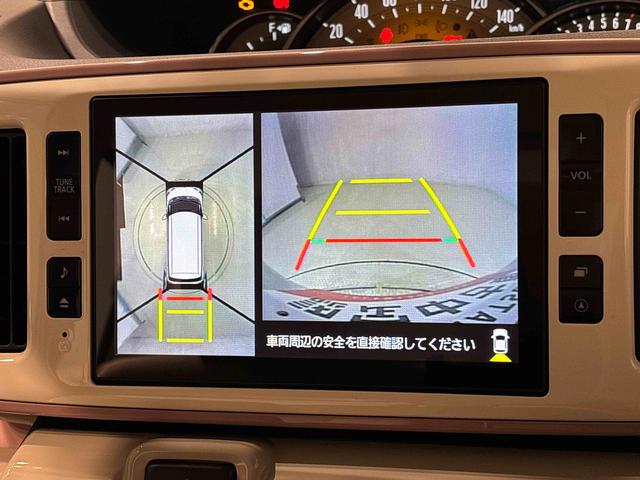 ムーヴキャンバスGメイクアップVS SAIII 8インチナビ ドラレコ付両側電動スライドドア オートライト LEDヘッドライト LEDフォグランプ プッシュボタンスタート オートエアコン 電子カードキー 運転席シートヒーター オーディオ操作用ステアリングスイッチ(広島県)の中古車