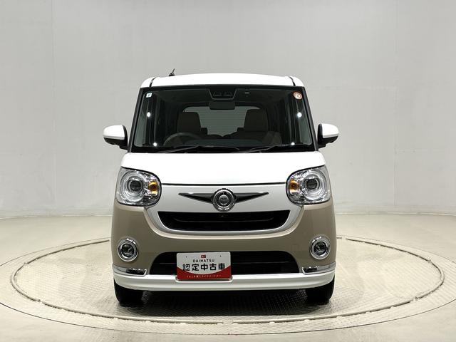 ムーヴキャンバスＧメイクアップＶＳ　ＳＡIII　ナビ　ドライブレコーダーＬＥＤヘッドランプ・フォグランプ　置き楽ボックス　オートライト　プッシュボタンスタート　セキュリティアラーム　パノラマモニター対応カメラ　両側パワースライドドア（広島県）の中古車