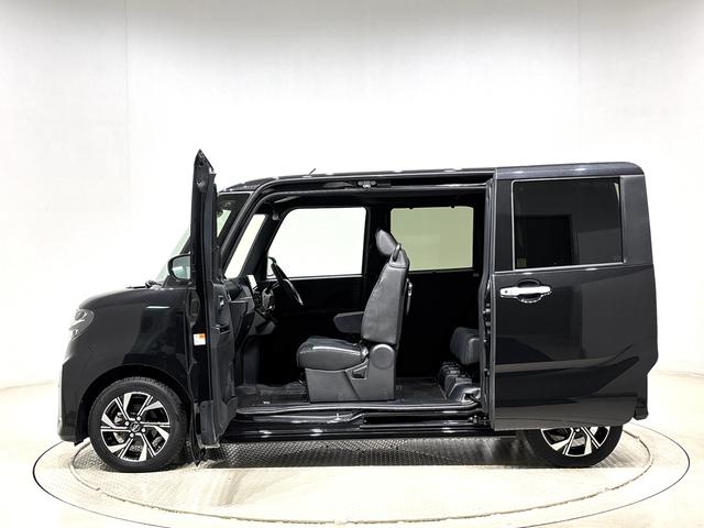 タントカスタムＸ　カーナビ　ドラレコ　ＥＴＣ車載器ＬＥＤオートライト　パワースライドドアウェルカムオープン機能　オート電動格納式ドアミラー　助手席ロングスライド　助手席イージークローザー　アルミホイール　キーフリーシステム（広島県）の中古車