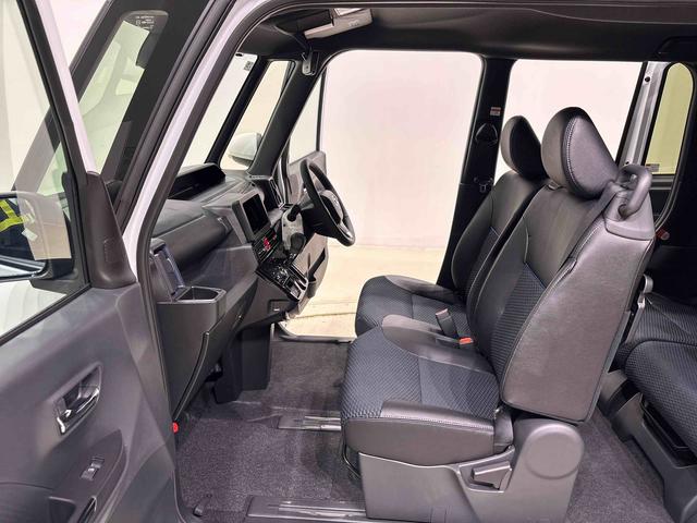 タントカスタムＲＳＬＥＤオートライト　パワースライドドアウェルカムオープン機能　電動パーキングブレーキ　運転席助手席シートヒーター　アルミホイール　キーフリーシステム　　オート電動格納式ドアミラー（広島県）の中古車