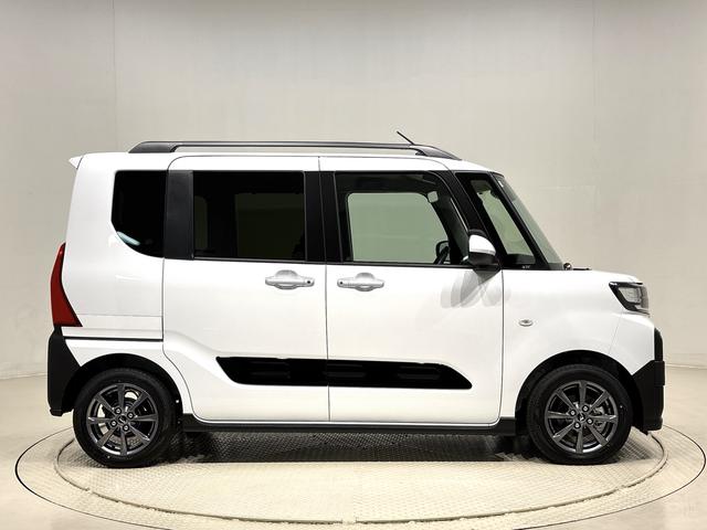 タントファンクロス　バックモニター対応　電動パーキングブレーキＬＥＤオートライト　パワースライドドアウェルカムオープン機能　電動格納式ドアミラー　助手席ロングスライド　助手席イージークローザー　　セキュリティアラーム　キーフリーシステム（広島県）の中古車