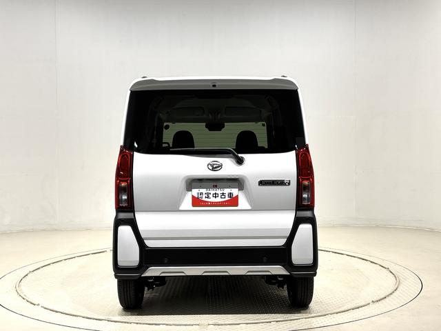 タントファンクロス　バックモニター対応　電動パーキングブレーキＬＥＤオートライト　パワースライドドアウェルカムオープン機能　電動格納式ドアミラー　助手席ロングスライド　助手席イージークローザー　　セキュリティアラーム　キーフリーシステム（広島県）の中古車