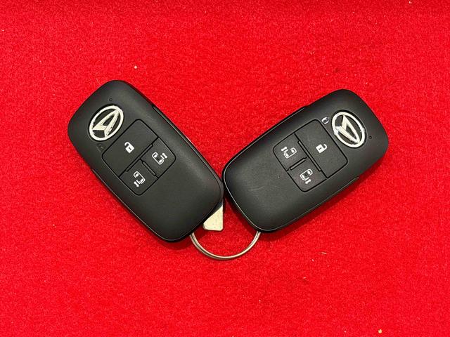 タントファンクロス　バックモニター対応　電動パーキングブレーキＬＥＤオートライト　パワースライドドアウェルカムオープン機能　電動格納式ドアミラー　助手席ロングスライド　助手席イージークローザー　　セキュリティアラーム　キーフリーシステム（広島県）の中古車