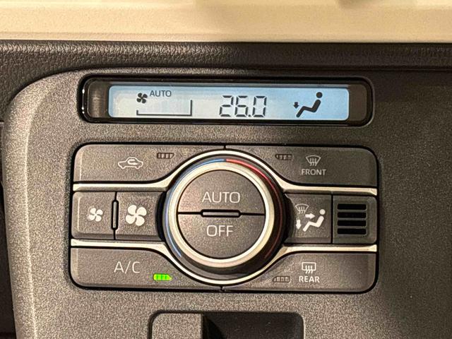 ムーヴキャンバスストライプスＧＬＥＤオートライト・フォグランプ　電動パーキングブレーキ　プッシュボタンスタート　セキュリティアラーム　バックカメラ　両側パワースライドドアウエルカムオープン機能　オート電動格納式ドアミラー（広島県）の中古車