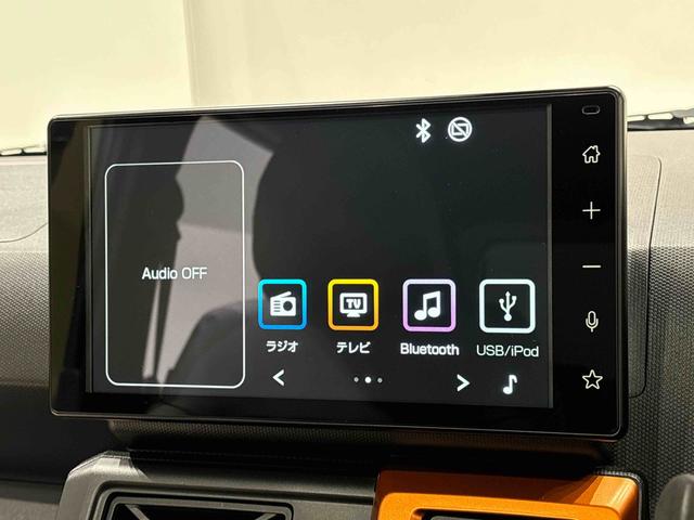 タフトＧターボ　ブラックパック　９インチディスプレイオーディオスカイフィールトップ　ＬＥＤオートライト　オートハイビーム　フロントフォグランプ　シートヒーター　プッシュボタンスタート　キーフリーシステム　電動パーキングブレーキ　バックカメラ　アルミホイール（広島県）の中古車
