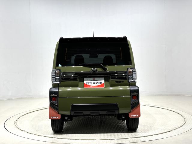 タフトＧターボ　ブラックパック　９インチディスプレイオーディオスカイフィールトップ　ＬＥＤオートライト　オートハイビーム　フロントフォグランプ　シートヒーター　プッシュボタンスタート　キーフリーシステム　電動パーキングブレーキ　バックカメラ　アルミホイール（広島県）の中古車