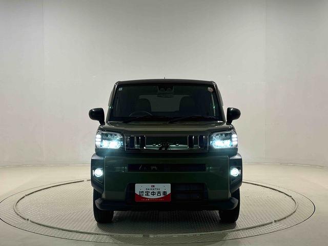 タフトＧターボ　ブラックパック　９インチディスプレイオーディオスカイフィールトップ　ＬＥＤオートライト　オートハイビーム　フロントフォグランプ　シートヒーター　プッシュボタンスタート　キーフリーシステム　電動パーキングブレーキ　バックカメラ　アルミホイール（広島県）の中古車