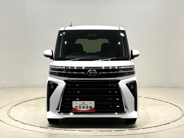 タントカスタムRSLEDオートライト パワースライドドアウェルカムオープン機能 電動パーキングブレーキ 運転席助手席シートヒーター アルミホイール キーフリーシステム オート電動格納式ドアミラー(広島県)の中古車