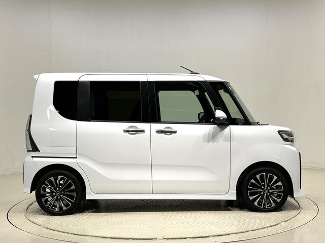 タントカスタムRSLEDオートライト パワースライドドアウェルカムオープン機能 電動パーキングブレーキ 運転席助手席シートヒーター アルミホイール キーフリーシステム オート電動格納式ドアミラー(広島県)の中古車