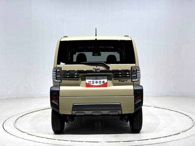 タフトＧターボ　ダーククロムベンチャースカイフィールトップ　クロムパック　メッキパック　シルバーアンダーガーニッシュ　インテリアアクセント　ＬＥＤオートハイビーム＆フォグランプ　電動パーキングブレーキ　バックカメラ　アルミホイール（広島県）の中古車