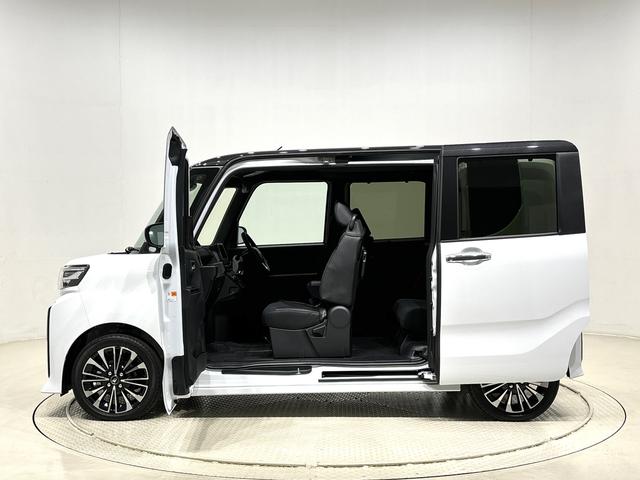 タントカスタムRS パノラマモニター対応カメラ シートヒーターLEDオートライト パワースライドドアウェルカムオープン機能 電動パーキングブレーキ 運転席助手席シートヒーター アルミホイール キーフリーシステム オート電動格納式ドアミラー(広島県)の中古車