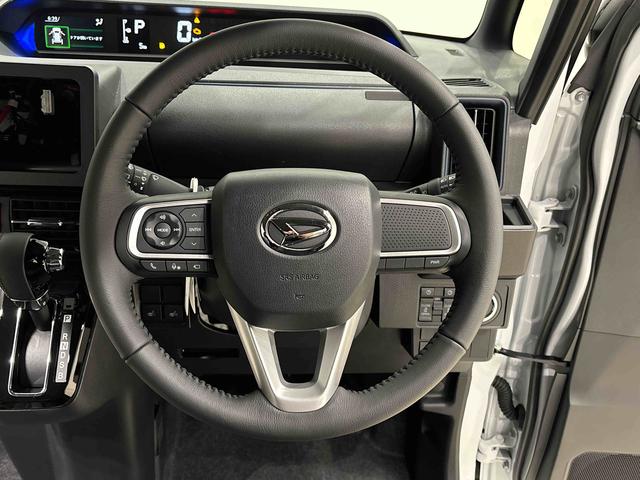 タントカスタムRS パノラマモニター対応カメラ シートヒーターLEDオートライト パワースライドドアウェルカムオープン機能 電動パーキングブレーキ 運転席助手席シートヒーター アルミホイール キーフリーシステム オート電動格納式ドアミラー(広島県)の中古車