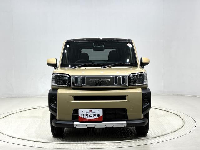 タフトＧ　クロムベンチャースカイフィールトップ　クロムパック　メッキパック　シルバーアンダーガーニッシュ　インテリアアクセント　ＬＥＤオートライト＆フォグランプ　電動パーキングブレーキ　バックカメラ　アルミホイール（広島県）の中古車