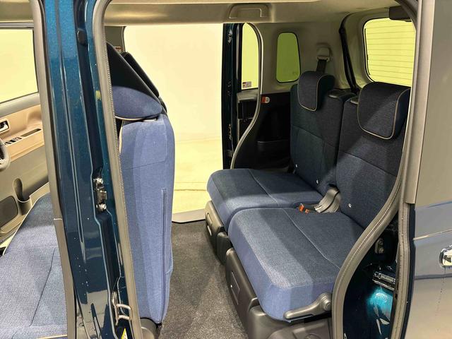 ムーヴキャンバスセオリーＧターボ　シートヒーター　バックモニター対応カメラＬＥＤオートライト・フォグランプ　電動パーキングブレーキ　プッシュボタンスタート　セキュリティアラーム　バックカメラ　両側パワースライドドアウエルカムオープン機能　オート電動格納式ドアミラー（広島県）の中古車