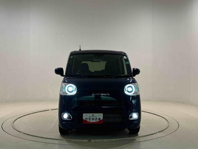 ムーヴキャンバスセオリーＧターボ　シートヒーター　バックモニター対応カメラＬＥＤオートライト・フォグランプ　電動パーキングブレーキ　プッシュボタンスタート　セキュリティアラーム　バックカメラ　両側パワースライドドアウエルカムオープン機能　オート電動格納式ドアミラー（広島県）の中古車