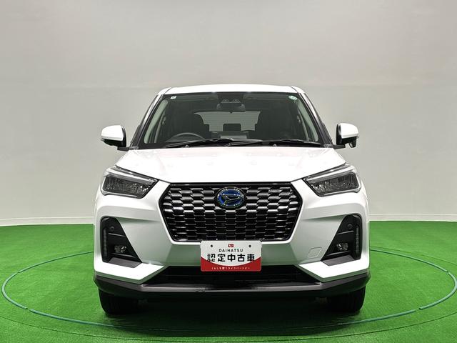 ロッキープレミアムG HEV 電動パーキングブレーキ シートヒーターLEDヘッドランプ・フォグランプ 全車速追従機能付アダプティブクルーズコントロール レーンキープコントロール 17インチアルミホイール プッシュボタンスタート キーフリーシステム(広島県)の中古車