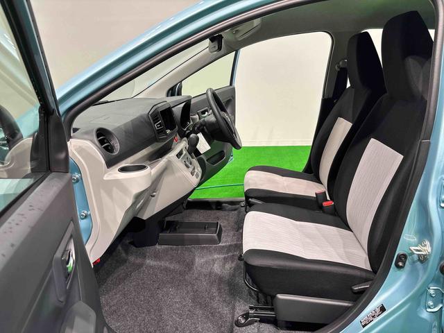 ミライースＸ　ＳＡIIIＬＥＤヘッドランプ　セキュリティアラーム　コーナーセンサー　１４インチフルホイールキャップ　キーレスエントリー　電動格納式ドアミラー　ショツピングフック　マニュアルエアコン（広島県）の中古車