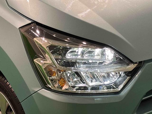 ミライースＸ　ＳＡIIIＬＥＤヘッドランプ　セキュリティアラーム　コーナーセンサー　１４インチフルホイールキャップ　キーレスエントリー　電動格納式ドアミラー　ショツピングフック　マニュアルエアコン（広島県）の中古車