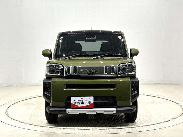 タフトＧ　クロムベンチャースカイフィールトップ　クロムパック　メッキパック　シルバーアンダーガーニッシュ　インテリアアクセント　ＬＥＤオートライト＆フォグランプ　電動パーキングブレーキ　バックカメラ　アルミホイール（広島県）の中古車