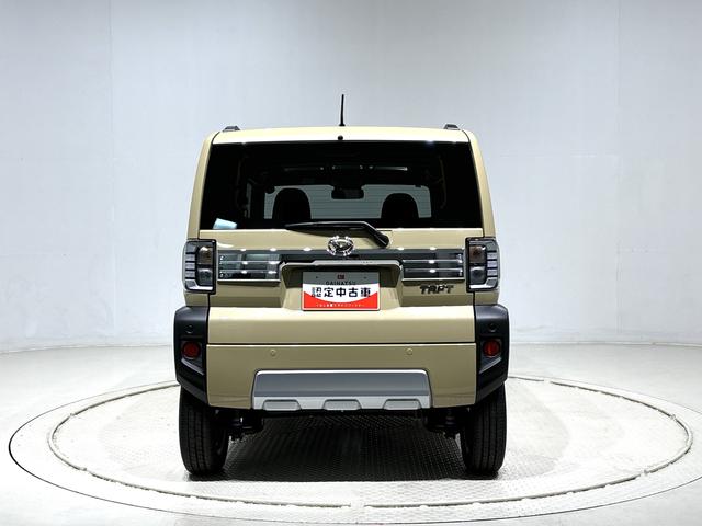 タフトGターボ クロムベンチャー 令和7年式 保証継承スカイフィールトップ クロムパック メッキパック シルバーアンダーガーニッシュ インテリアアクセント LEDオートハイビーム&フォグランプ 電動パーキングブレーキ バックカメラ アルミホイール(広島県)の中古車