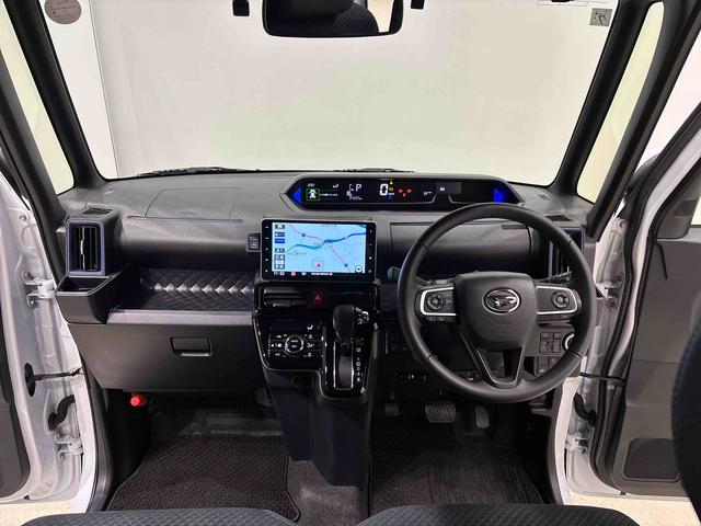 タントカスタムRS4WD ナビ バックカメラ ドラレコ ETC LEDオートライト パワースライドドア 運転席ロングスライドシ−ト 助手席ロングスライド 助手席イージークローザーシートヒーター アルミホイール(広島県)の中古車