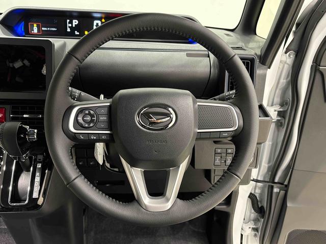 タントカスタムRS 両側電動スライドドア 全周囲カメラ ターボ車LEDヘッドライト LEDフォグランプ オートライト オートハイビーム オーディオ操作用ステアリングスイッチ SRSサイドエアバッグ 15インチアルミホイール 前席シートヒーター オーディオレス(広島県)の中古車