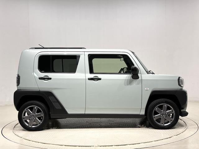 タフトG ダーククロムベンチャー4WD スカイフィールトップ ダークメッキパック シルバーアンダーガーニッシュ インテリアアクセント LEDオートライト&フォグランプ リヤヒーターダクト バックカメラ アルミホイール(広島県)の中古車