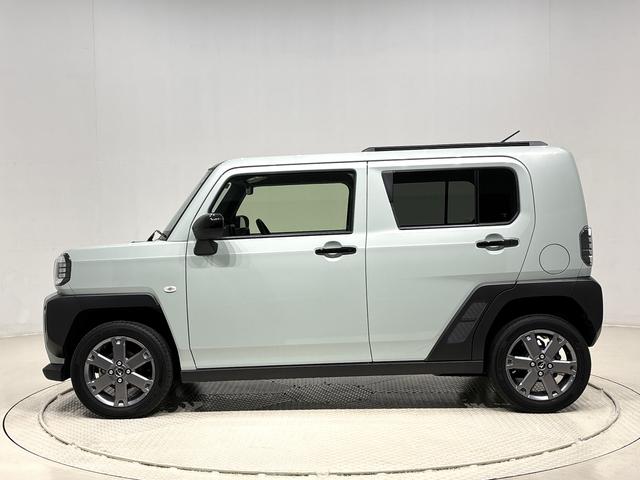 タフトG ダーククロムベンチャー4WD スカイフィールトップ ダークメッキパック シルバーアンダーガーニッシュ インテリアアクセント LEDオートライト&フォグランプ リヤヒーターダクト バックカメラ アルミホイール(広島県)の中古車