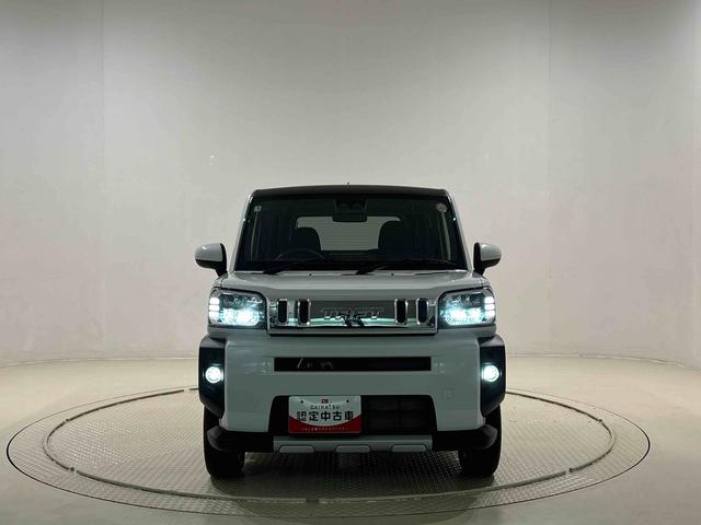 タフトGターボ クロムベンチャー 全車速追従機能付ACC純正ナビ装着用アップグレードパック 運転席・助手席シートヒーター 電動パーキングブレーキ オートブレーキホールド機能 オートライト 運転席シートリフター チルトステアリング キーフリーシステム(広島県)の中古車