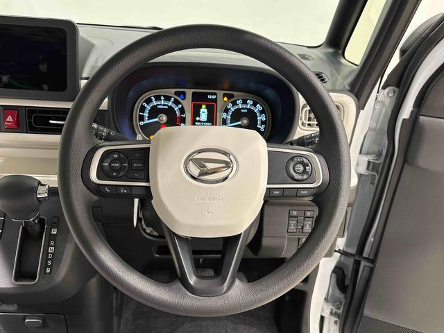 ムーヴキャンバスストライプスＧターボ　後席両側パワースライドドア　キーフリーバックモニター　ＬＥＤヘッドライト・フォグランプ　電動パーキングブレーキ　運転席・助手席シートヒーター　オートライト　サイドエアバッグ　セキュリティーアラーム　アイドリングストップ機能（広島県）の中古車